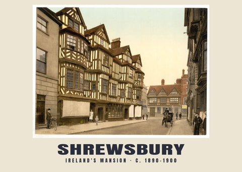 Ireland's Mansion, Shrewsbury, ca. 1890–1900 Heritage Print