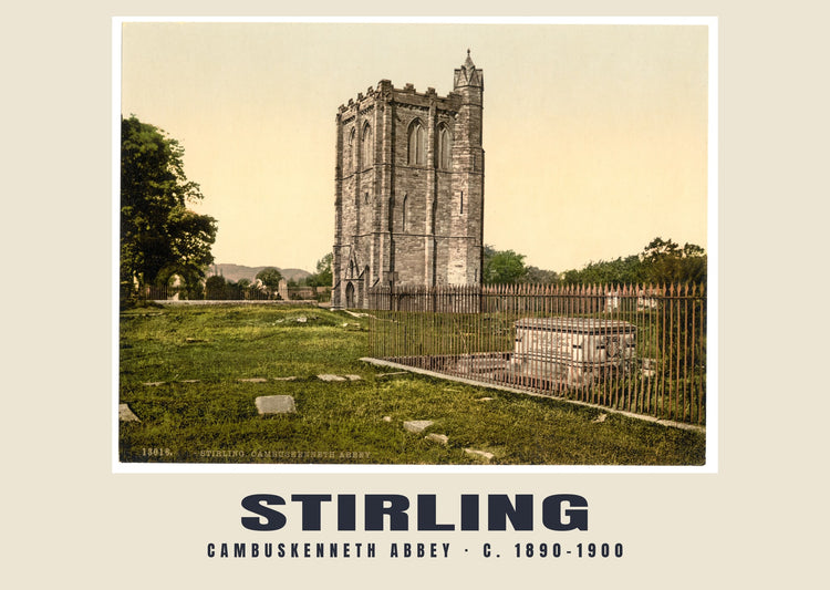 Cambuskenneth Abbey, Stirling, c. 1890–1900 Heritage Print