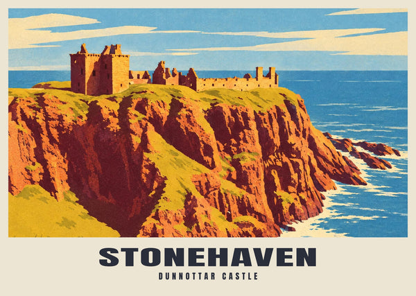 Dunnottar Castle, Stonehaven Poster