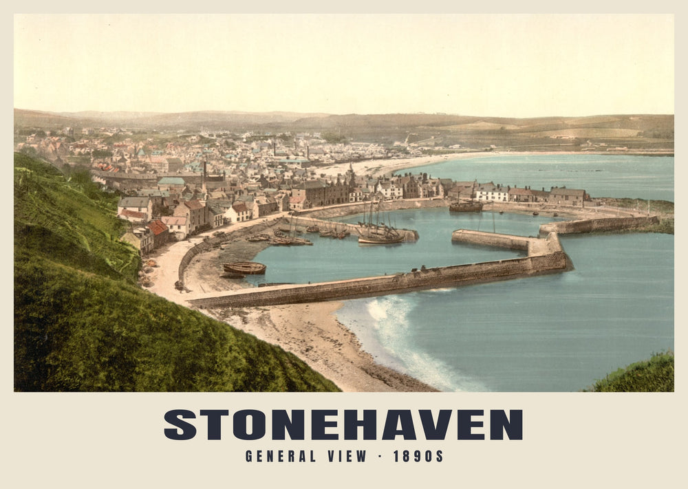 General View, Stonehaven, c. 1890–1900 Heritage Print