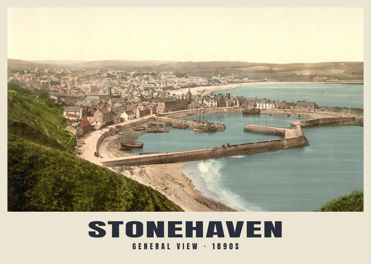 General View, Stonehaven, c. 1890–1900 Heritage Print
