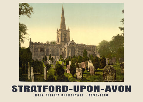 Kirchhof von Holy Trinity, Stratford-upon-Avon — 1890–1900