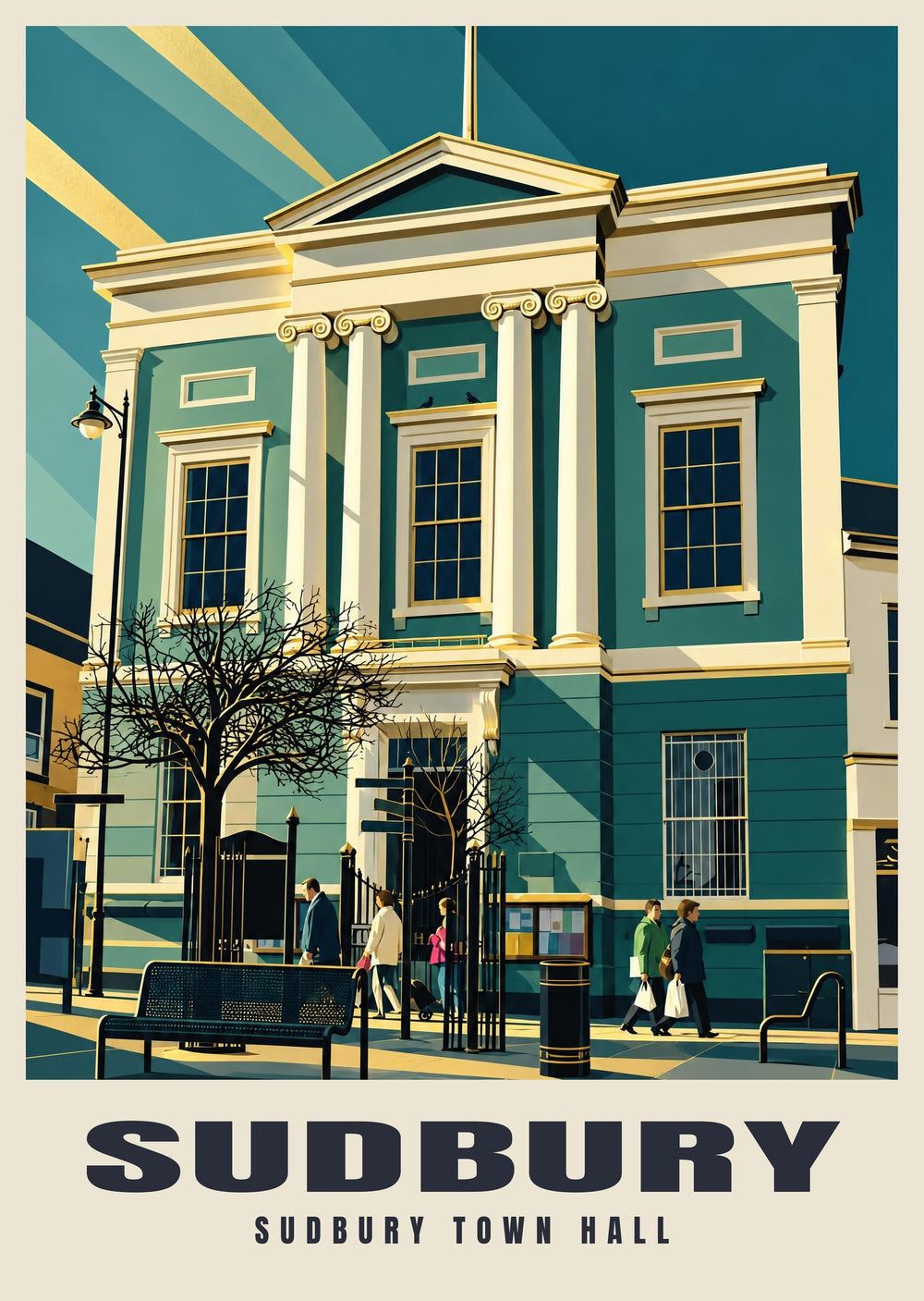 Sudbury Town Hall Poster
