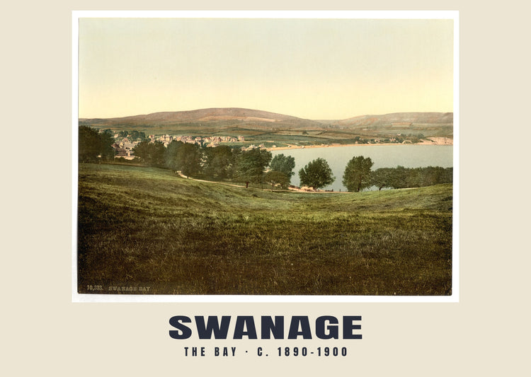 The bay, Swanage, c. 1890–1900 Heritage Print