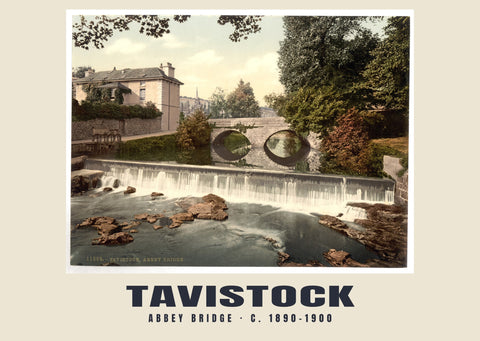 Abbey Bridge, Tavistock, ca. 1890–1900 Heritage Print