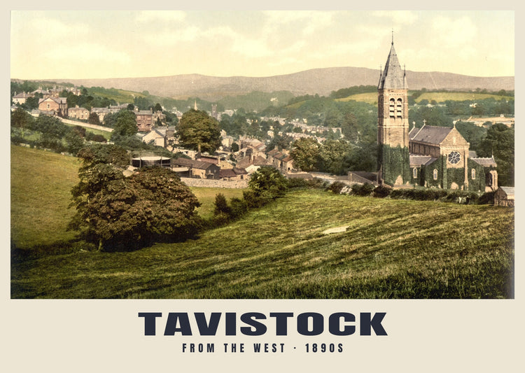 From the West, Tavistock, c. 1890–1900 Heritage Print