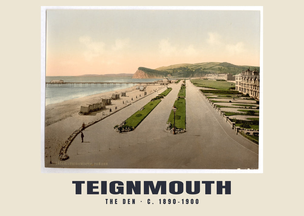 The den, Teignmouth, c. 1890–1900 Heritage Print
