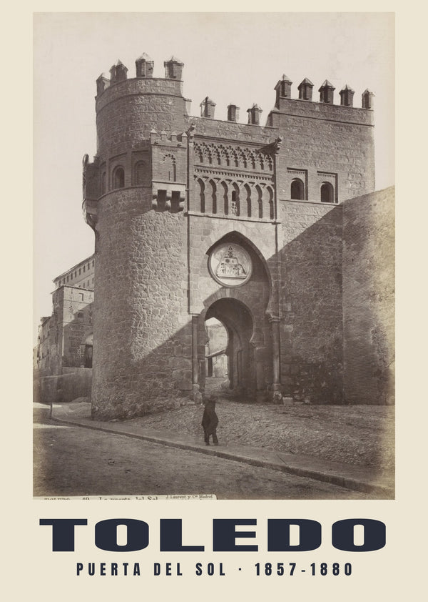 Puerta del Sol, Toledo — 1857–1880 · Tirage photographique historique