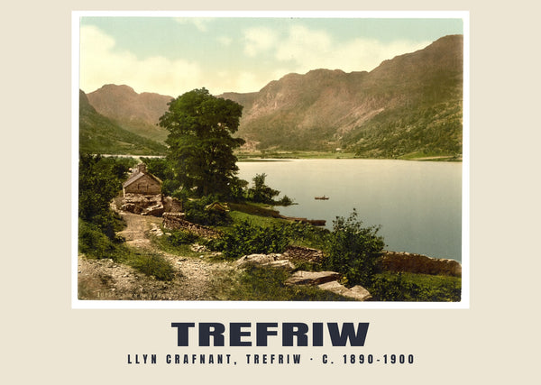 Llyn Crafnant, Trefriw, c. 1890–1900 Heritage Print