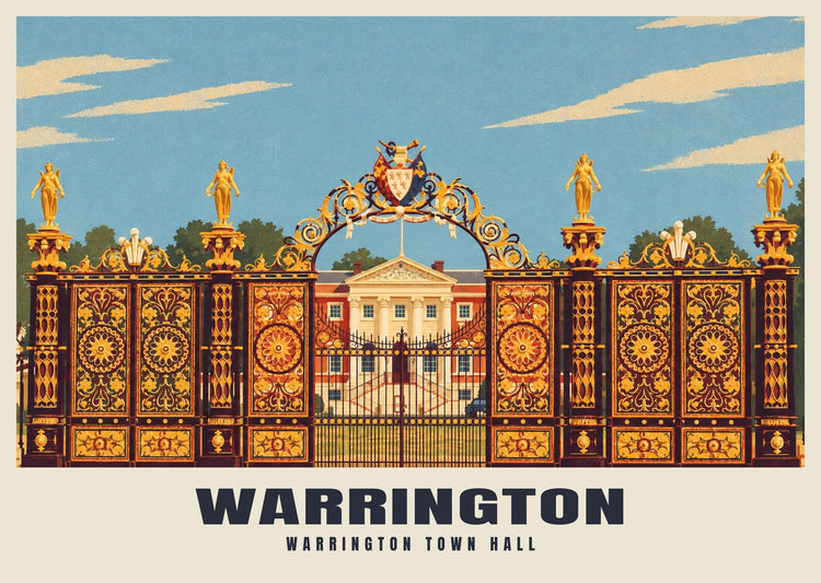 Warrington Town Hall Poster
