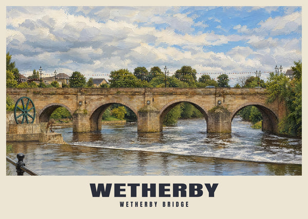 Wetherby Bridge Poster