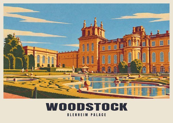 Blenheim Palace, Woodstock Poster