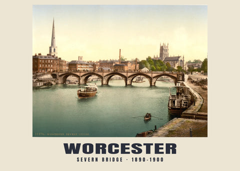 Severn Bridge, Worcester — 1890–1900
