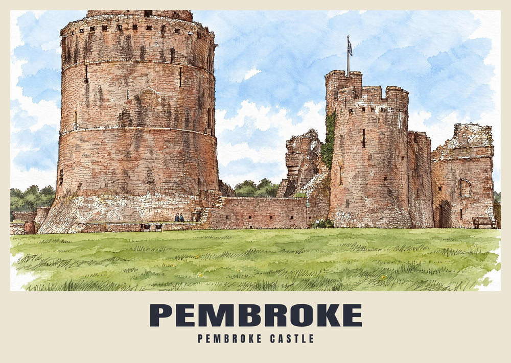 Pembroke Castle Poster