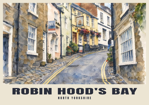 Robin Hood's Bay Plakat