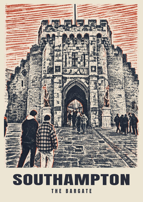 De Bargate, Southampton Poster