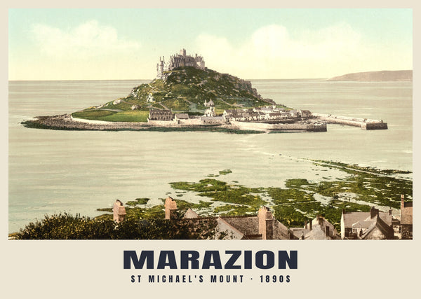St Michael's Mount, Marazion, v. 1890–1900, tirage patrimonial