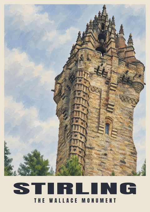 Póster del Monumento a Wallace, Stirling