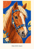 Ride With Heart — Pony Club Children’s Art Print