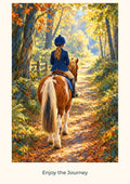 Enjoy the Journey — Pony Club Children’s Art Print