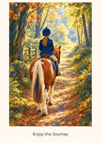 Enjoy the Journey — Pony Club Children’s Art Print