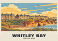 Whitley Bay — Retro Railway Art Print