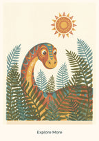 Explore More — Dinosaur Discovery Children’s Art Print