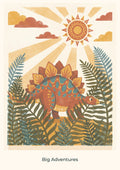 Big Adventures — Dinosaur Discovery Children’s Art Print