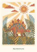 Big Adventures — Dinosaur Discovery Children’s Art Print