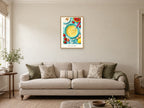 Make a Little Magic — Kitchen Creators Children’s Art Print at A2, in a natural wood frame, in a sitting room
