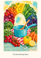 Try Something New — Kitchen Creators Children’s Art Print