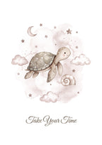 Take Your Time — Ocean Lullabies Nursery Print