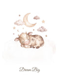 Dream Big — Farmyard Little Friends Nursery Print