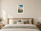 Take Your Time — Quiet Confidence Children’s Art Print at A2, as a poster, above a bed