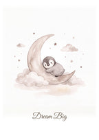 Dream Big — Polar Starlight Nursery Print
