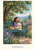 You Belong Here — Quiet Confidence Children’s Art Print