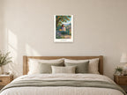 You Belong Here — Quiet Confidence Children’s Art Print at A2, as a poster, above a bed