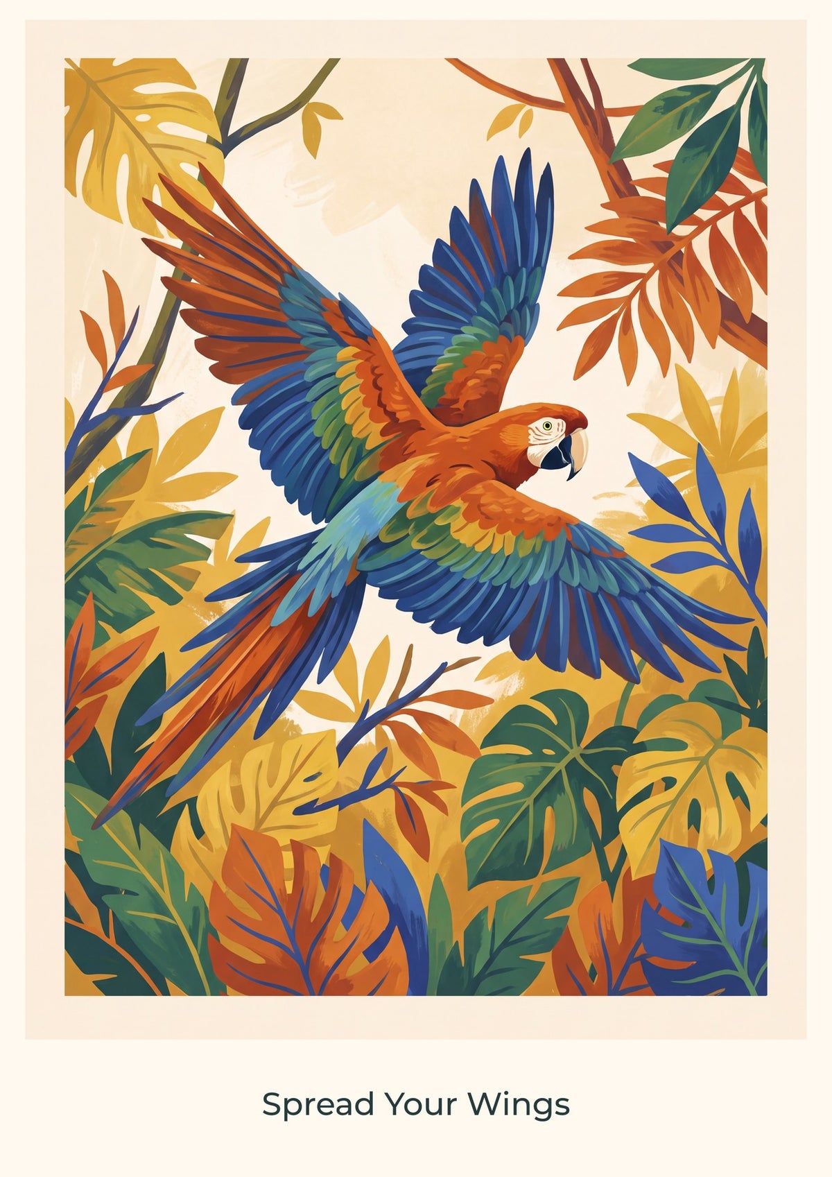 Spread Your Wings — Wild Earth Children’s Art Print