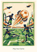 Play Your Game — Football Futures Children’s Art Print