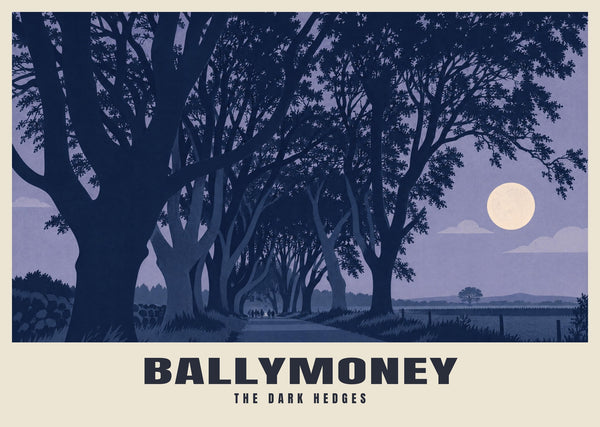 The Dark Hedges, Ballymoney Poster