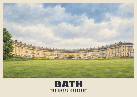 Plakat Royal Crescent, Bath