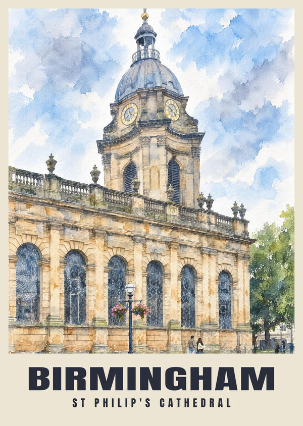 St. Philip’s Cathedral, Birmingham Plakat