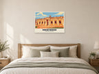 Brentwood Cathedral Poster at A1, as a poster, above a bed