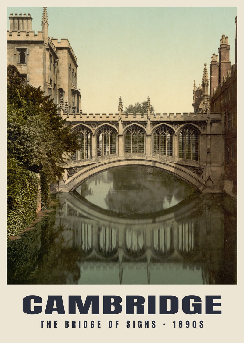 The Bridge of Sighs, Cambridge, c. 1890–1900 Heritage Print