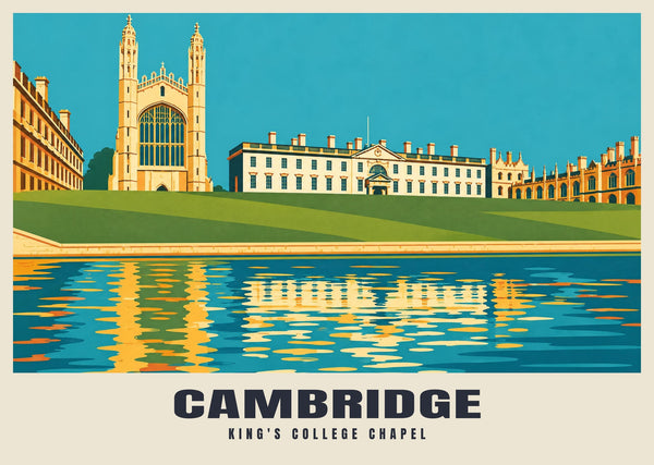 King's College Chapel, Cambridge Poster