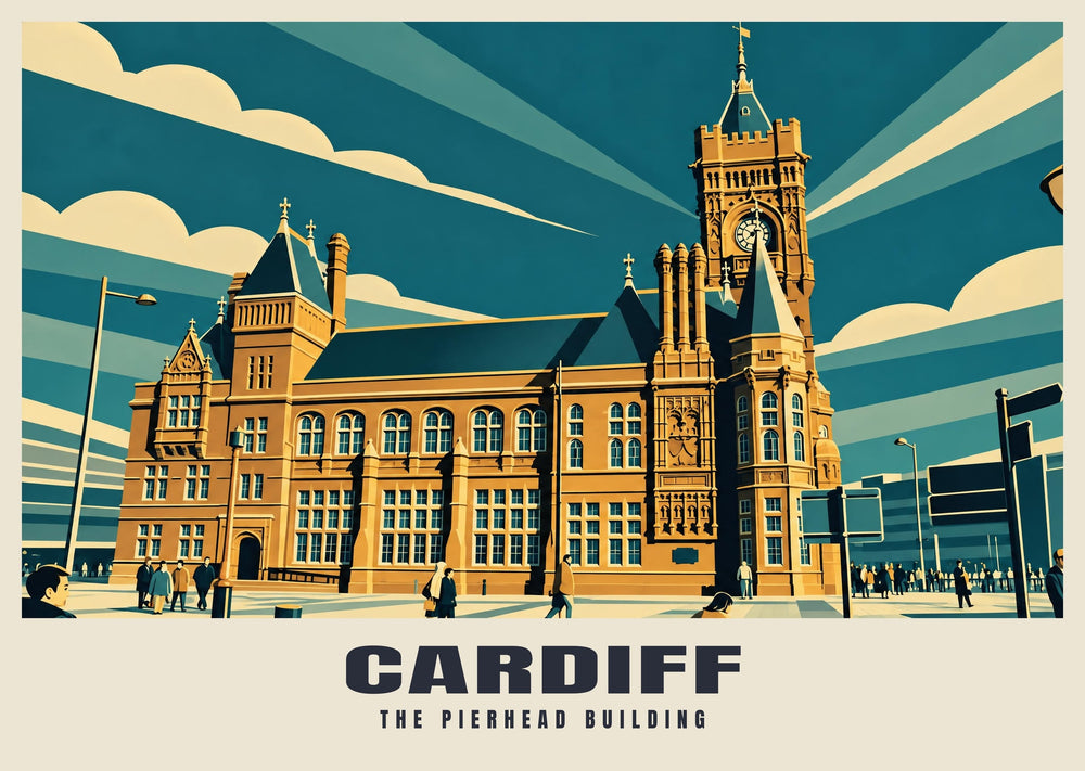 Pierhead Building, Cardiff Poster