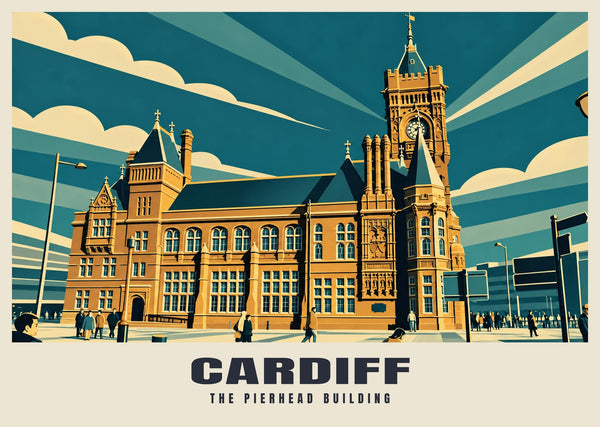Pierhead Building, Cardiff Poster
