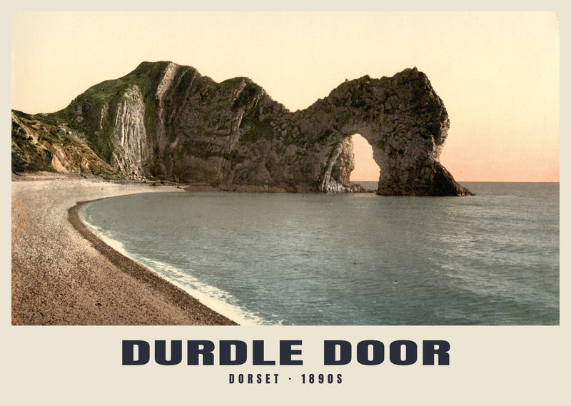 Durdle Door, c. 1890–1900 Stampa d'epoca