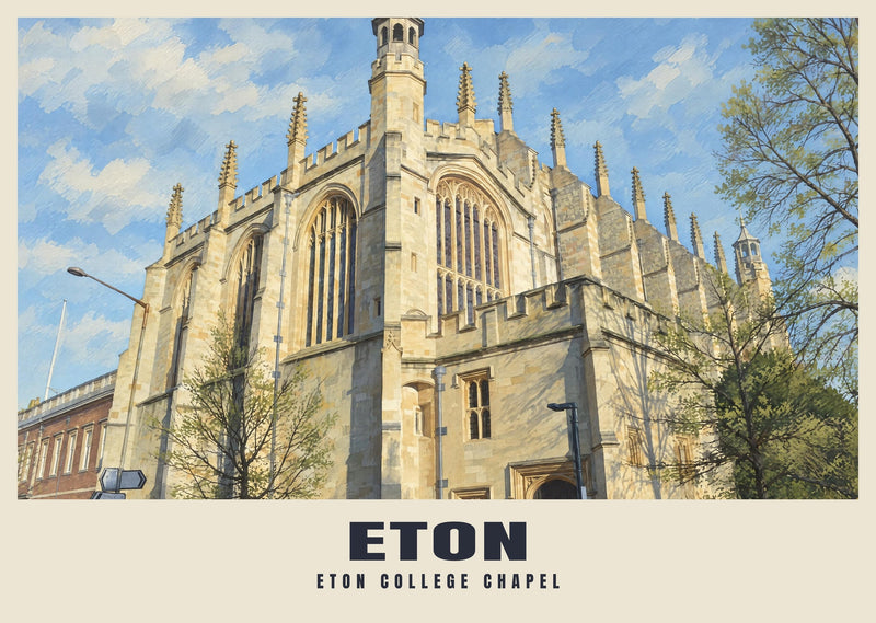 Poster della Cappella dell'Eton College