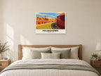 Landguard Fort, Felixstowe Poster at A1, as a poster, above a bed